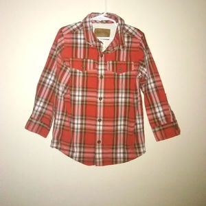 Oshkosh boy's long sleeve button-down shir…